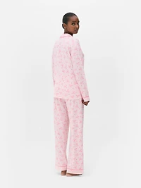 Printed Boyfriend Pajama Set