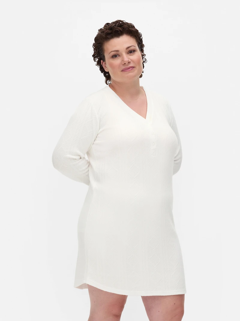 Super Soft Cable Night Dress