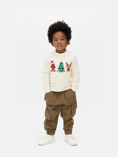 1.5-8yrs | Fleece Christmas Sweater