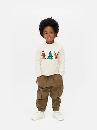 1.5-8yrs | Fleece Christmas Sweater