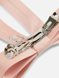 1pk Structured Bow Hair Clip