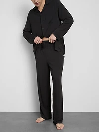 Straight-Leg Pajama Bottoms