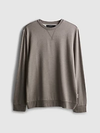 Men's Oatmeal Long Sleeve Pajama Top