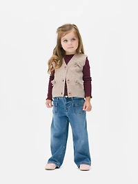 1.5-8yrs | Bow Knit Waistcoat