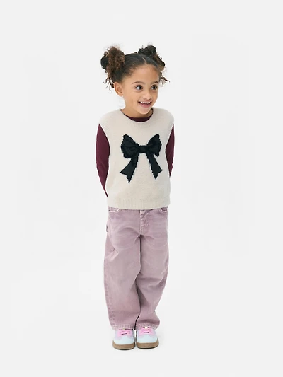 1.5-7yrs | Bow Knit Vest
