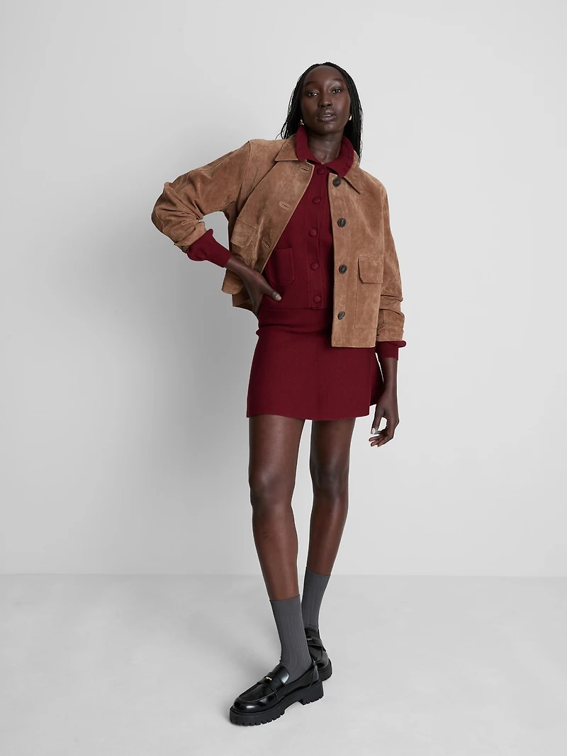 Frill Collar Cardigan