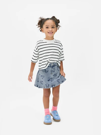 1.5-8yrs | Disney’s Minnie Mouse Pleated Denim Skirt