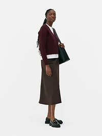 Chunky Cable Knit Cardigan