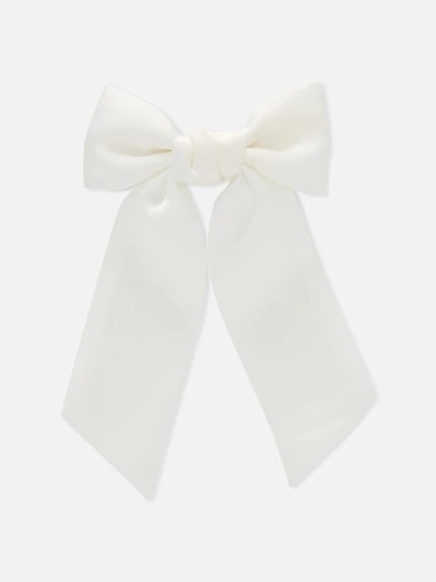 1pk Short Bow Hair Clip