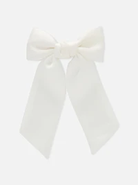 1pk Short Bow Hair Clip