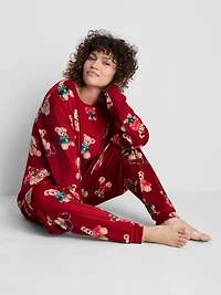 Women's Red Bear Family Christmas Pajamas