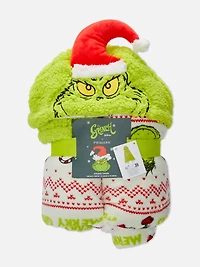 The Grinch Hooded Blanket
