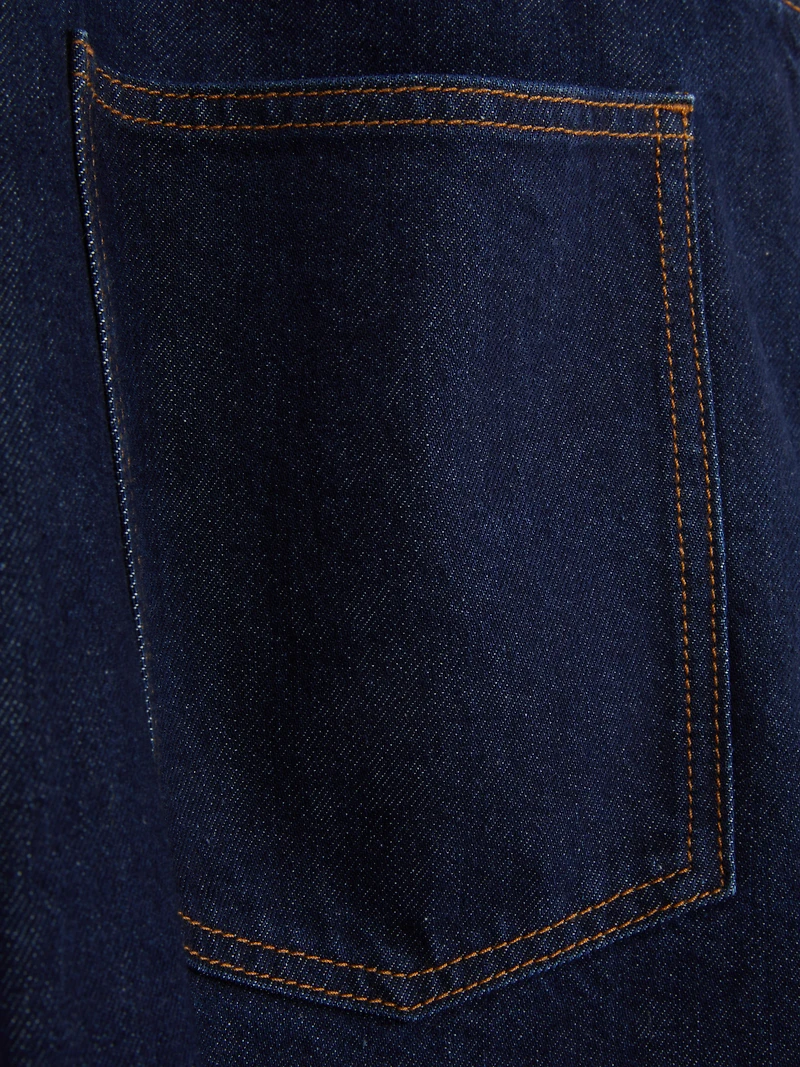 Women's Indigo The Edit High-Waisted Straight Leg Jeans