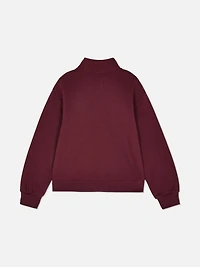 8-15yrs | Half-Zip Funnel Neck Sweatshirt