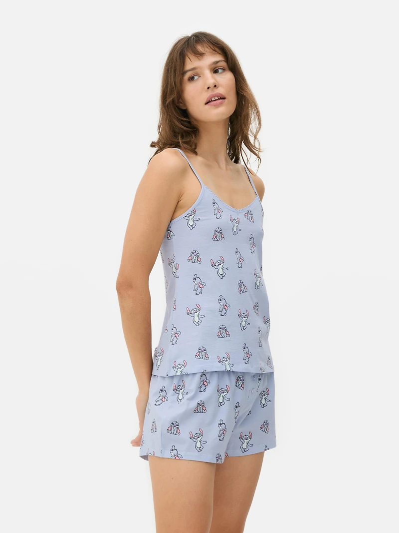 Disney’s Stitch Shorty Pajama Set