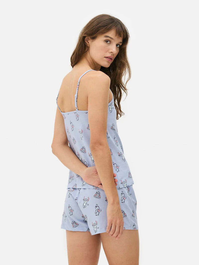 Disney’s Stitch Shorty Pajama Set