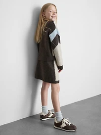 7-15yrs | Arygle Sweater and Skirt Set