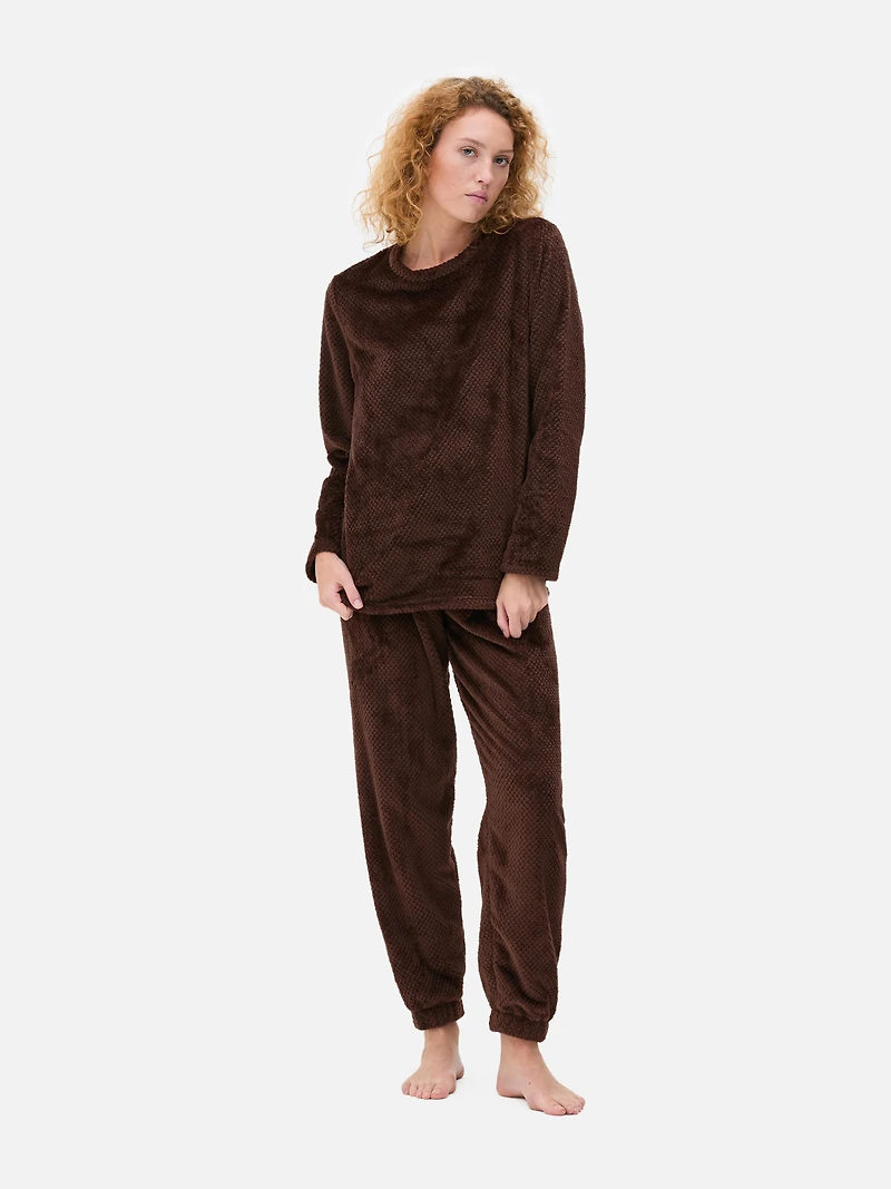 Fleece Pajama Set