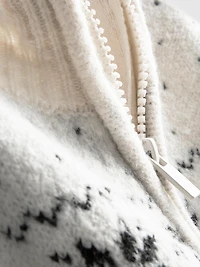 7-15yrs | Fair Isle Zip-Up Cardigan