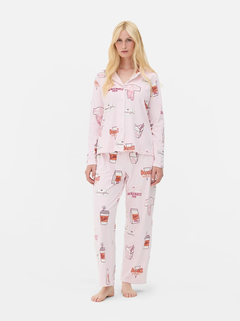 Gilmore Girls Boyfriend Pajama Set