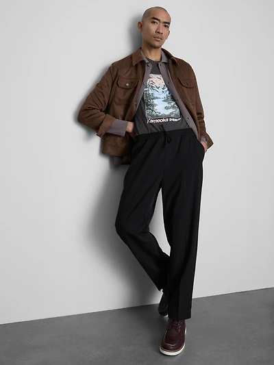 Men's Charcoal Kameoka Graphic T-Shirt