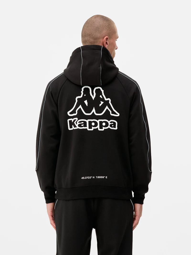 Kappa Hoodie With Piping Detail