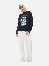 Disney’s Stitch Graphic Slogan Hoodie