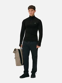Quarter Zip Performance T-Shirt