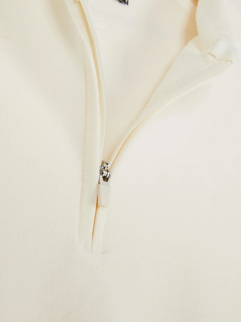 7-15yrs | Half-Zip Fleece Sweatshirt