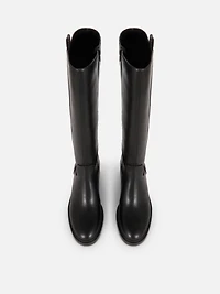 Rita Ora Faux Leather Knee High Boots