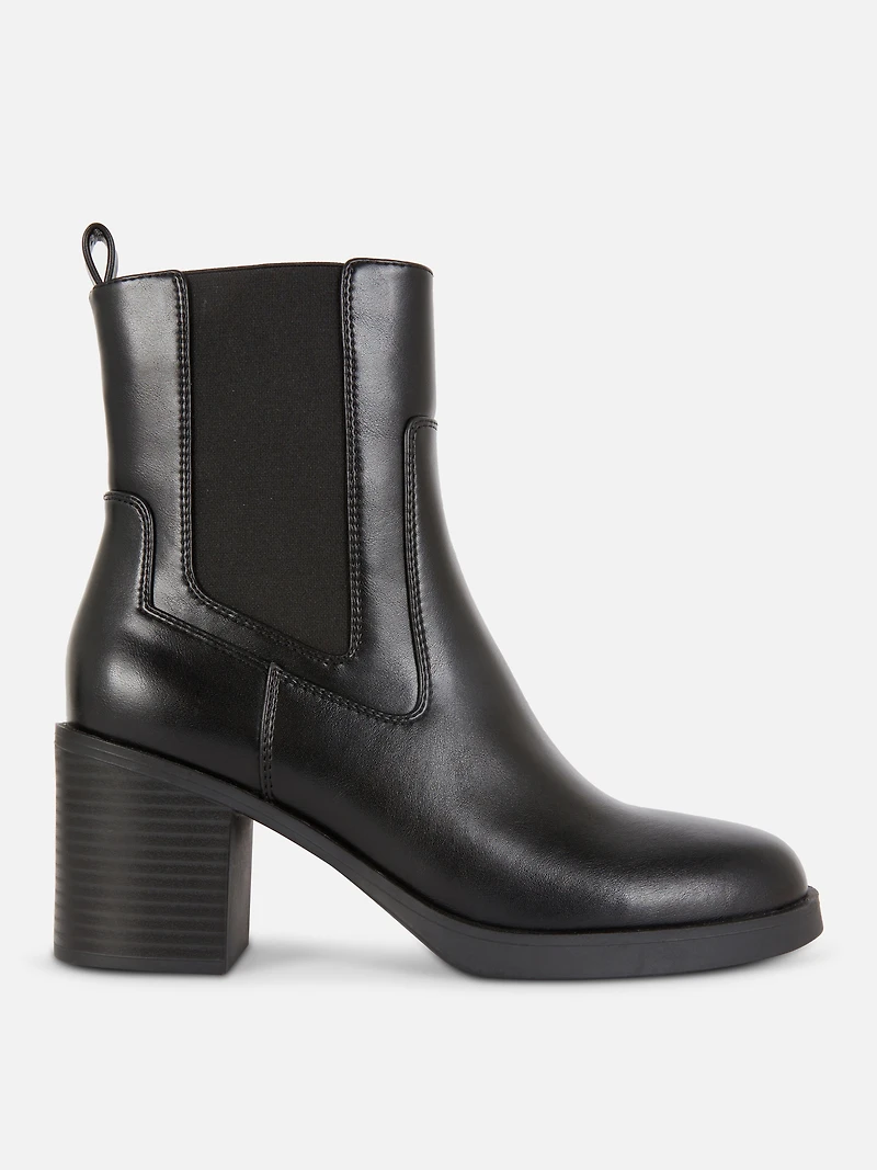 Heeled Chelsea Boots