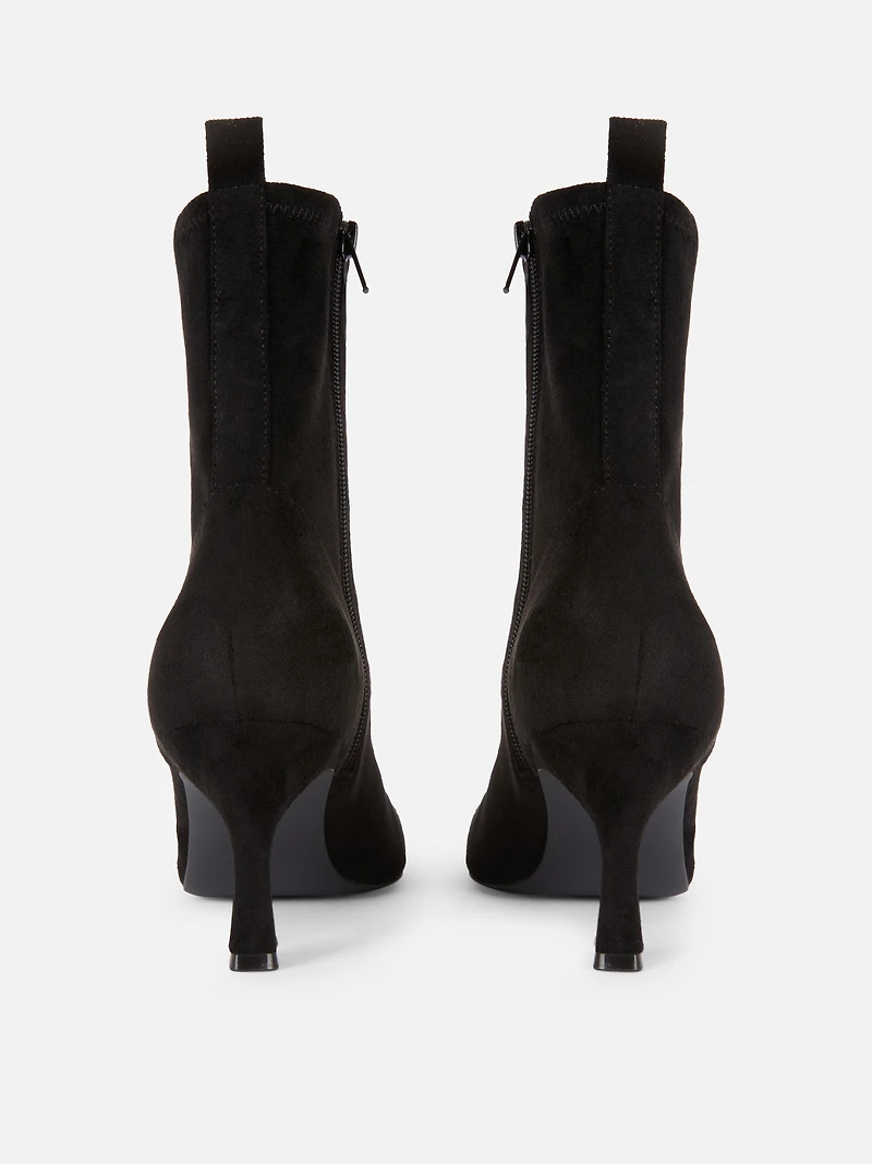 Mid Stiletto Ankle Boots