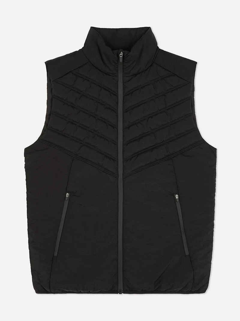 Zip-Up Performance Vest
