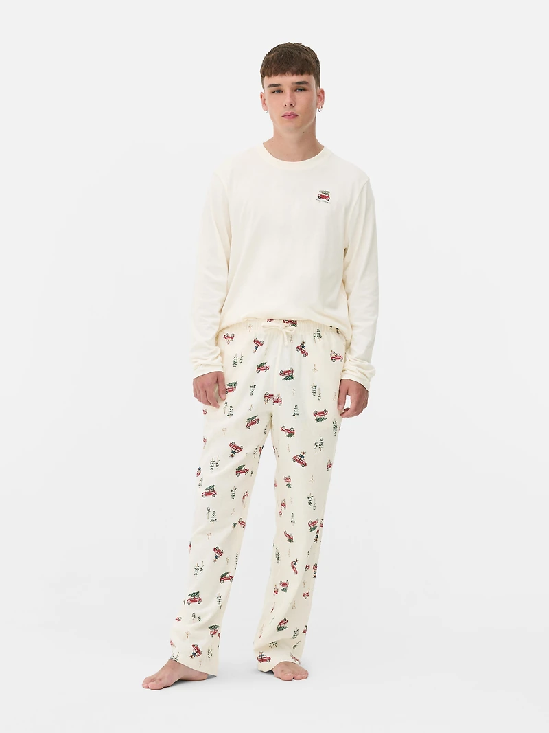 Cars Christmas Long Pajamas
