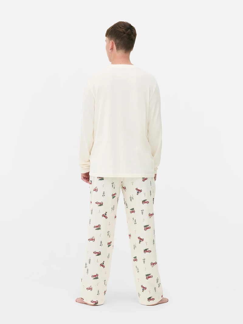 Cars Christmas Long Pajamas