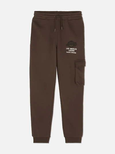 7-15yrs | NBA Los Angeles Lakers Cuffed Sweatpants