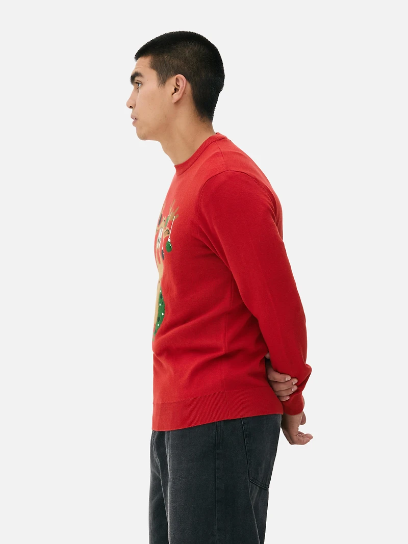 Reindeer Christmas Sweater