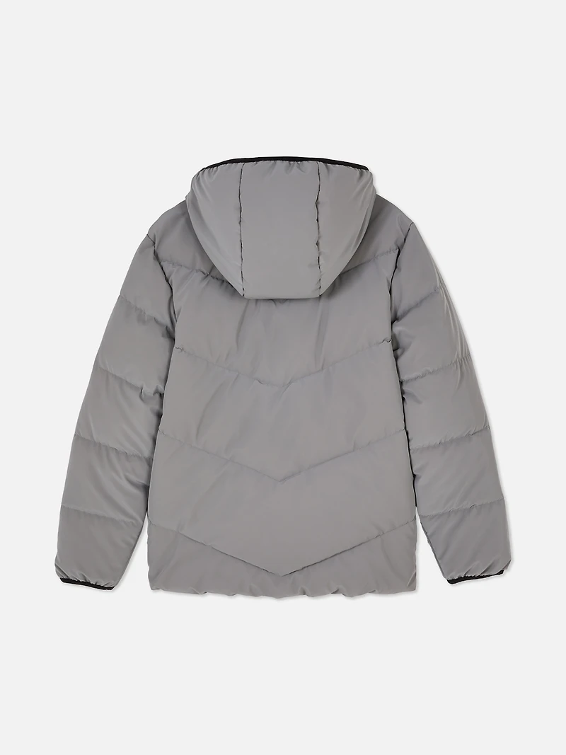 7-15yrs | Zip-Up Puffer Jacket