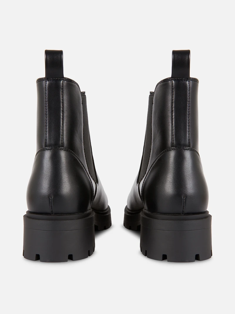 Chunky Chelsea Boots