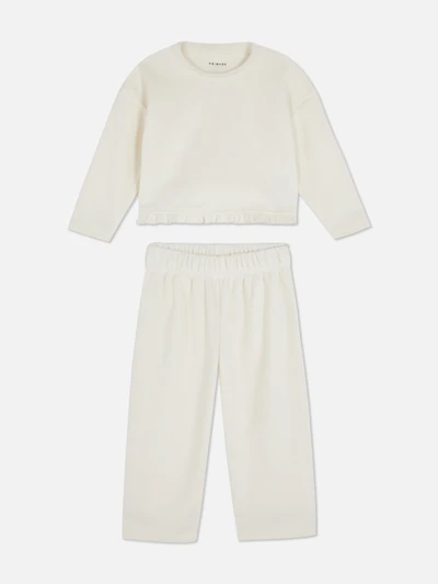 1.5-8yrs | Corduroy Sweatshirt and Pants Set