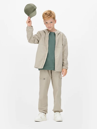 Boys Stone 7-15yrs | Zip-Up Hoodie