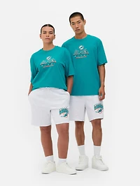 Women's Turquoise NFL Miami Dolphins Logo T-Shirt