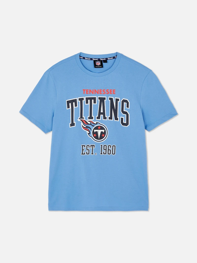 Men's Blue NFL Tennessee Titans T-Shirt