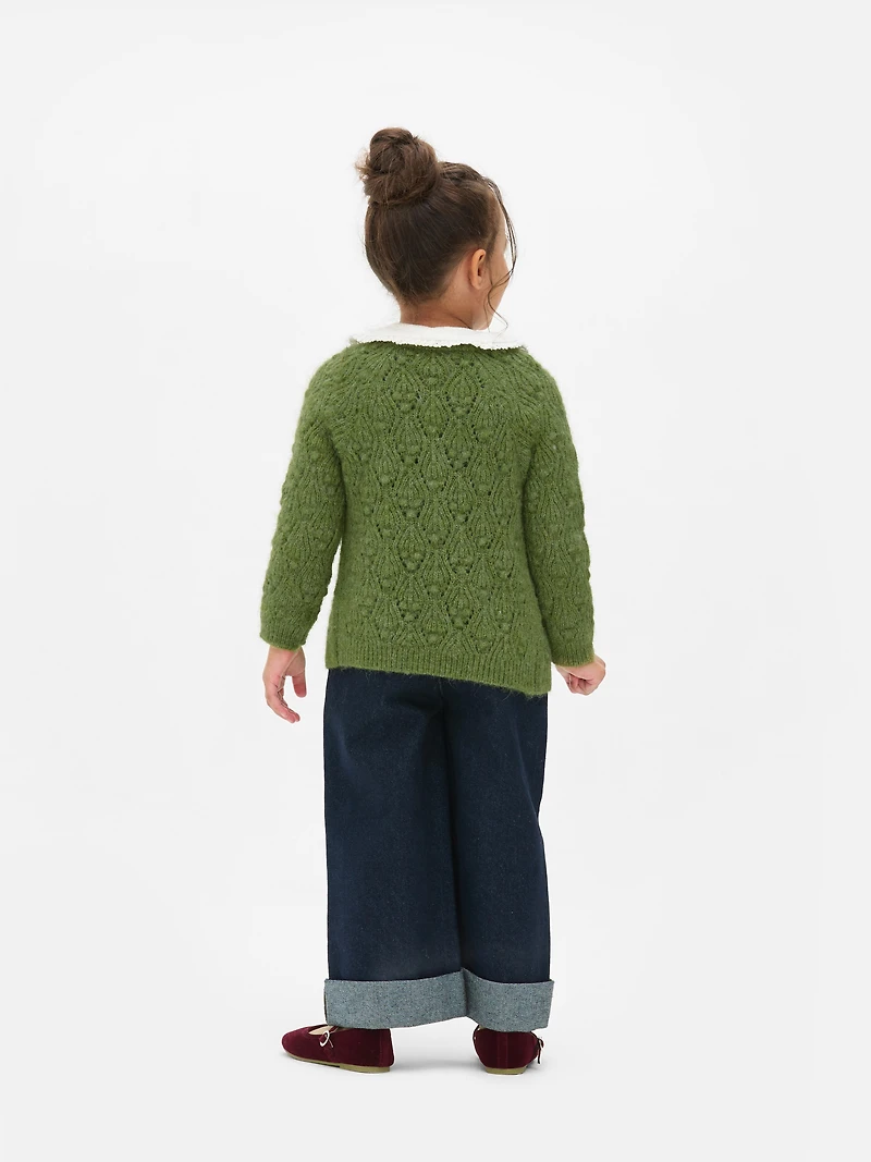 1.5-8yrs | The Edit Popcorn Knit Cardigan