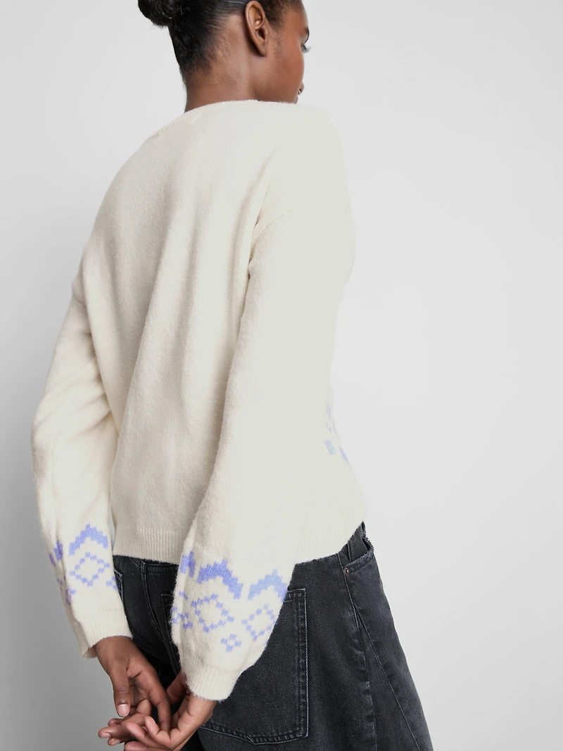 Christmas Knitted Graphic Sweater