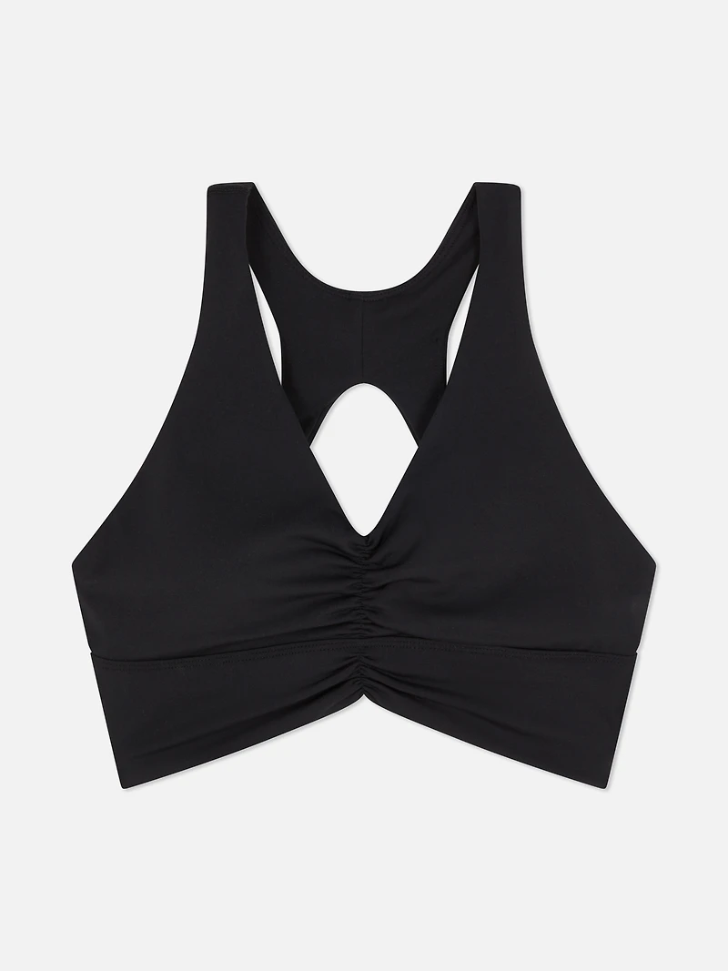 Buttery Soft Ruched Crop Top