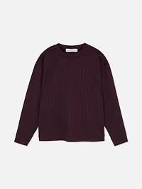 The Edit Ribbed Sweatshirt