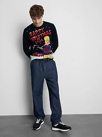 The Simpsons Mr Plow Sweater