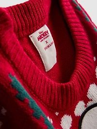 Men's Disney's Mickey Mouse Fair Isle Family Christmas Sweater