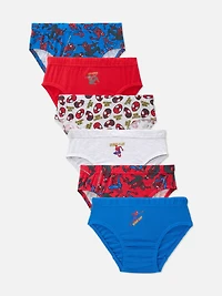 1.5-10yrs | 6pk MARVEL Spider-Man Briefs